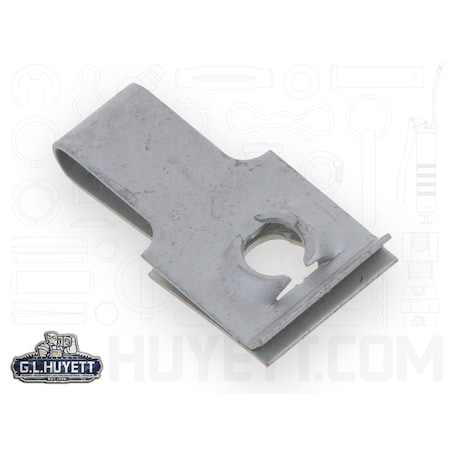 A Raymond Tinnerman U-Nut ScrSz 1/4-20 Pnl Thk .060-.156 ZW EFUN-D09569-1420-3255/B